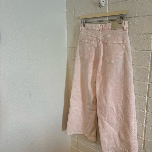 Johnny Was Sydney Cropped Wide leg pants in pink - Picture 7 of 8